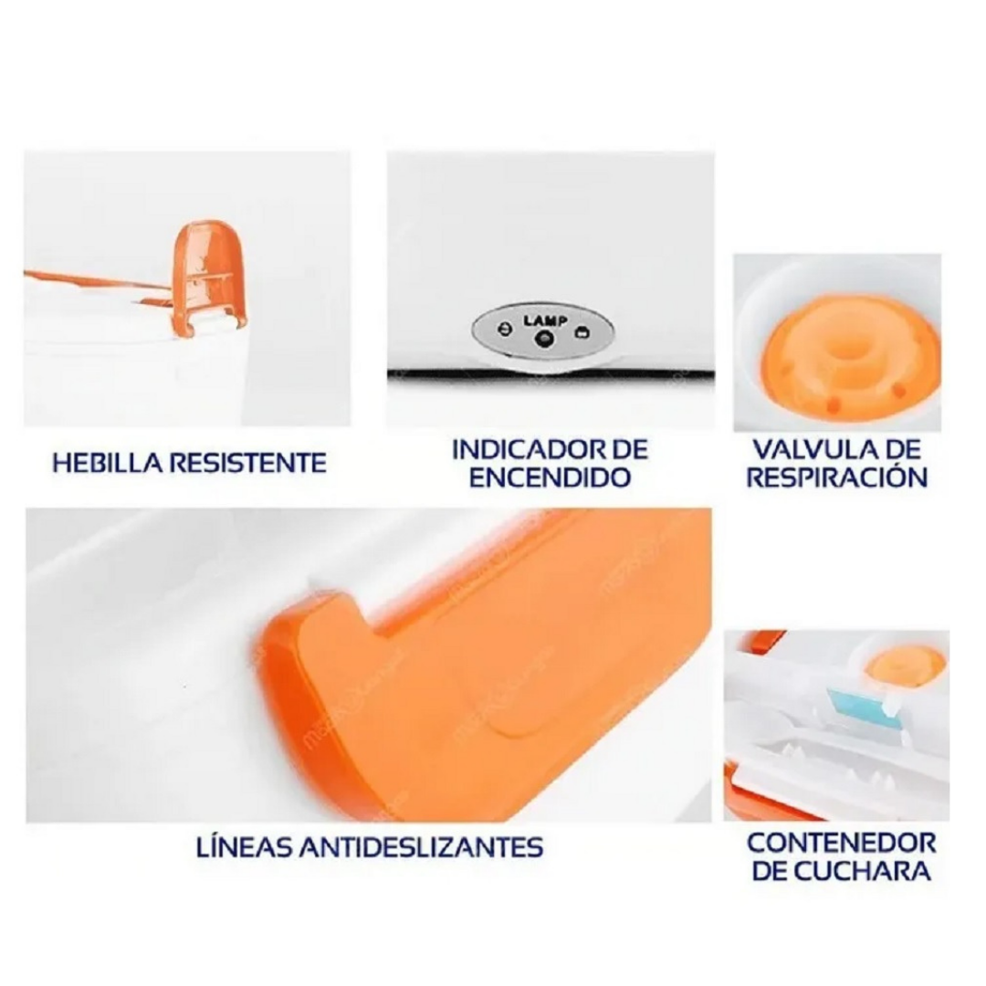 Lonchera Eléctrica Portacomida Térmica
