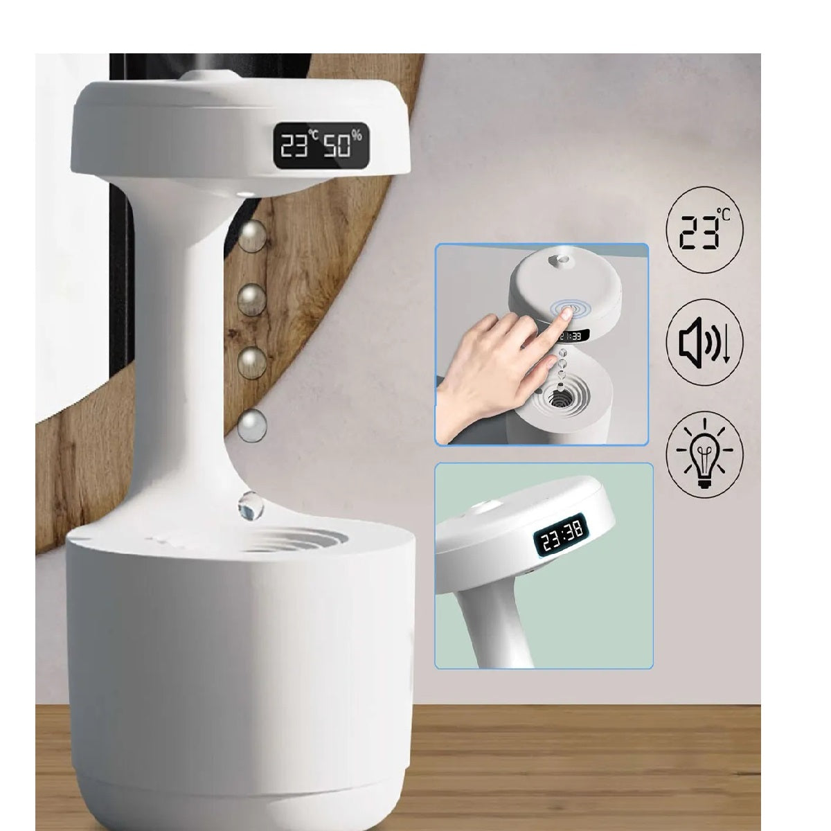 Humidificador Difusor Anti gravedad