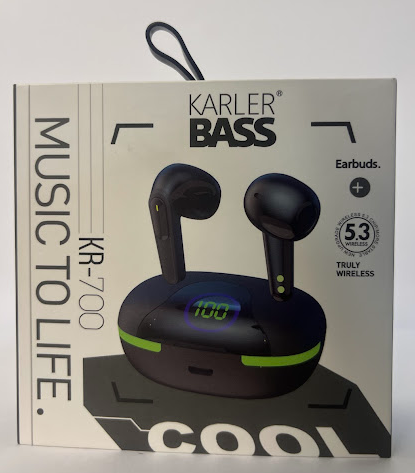 Audífonos Inalámbricos Kr-700 Bluetooth